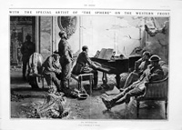 An Interlude (original page from The Sphere 1917) (Print)