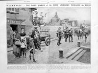 Ruckwarts (original page from The Sphere 1918) (Print)