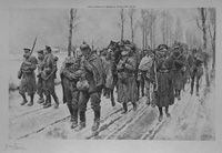 Winter Conditions in the Yser Country (World War I) (Limited Edition Print) (Signed)