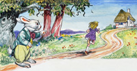 Lewis Carroll: Alice in Wonderland 21 (Original)