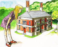 The Tiny House: Alice in Wonderland 35 (Original)