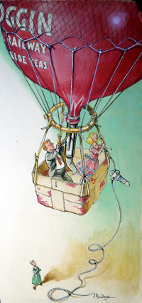 The Borrowers - Up Up And Away art by Philip Mendoza