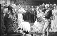 Debutantes Being Introduced to Edward VII (Original)