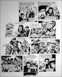 Robin of Sherwood: I Have a Scheme (TWO pages) (Originals)