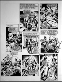 Robin of Sherwood: Wait My Lord (TWO pages) (Originals)