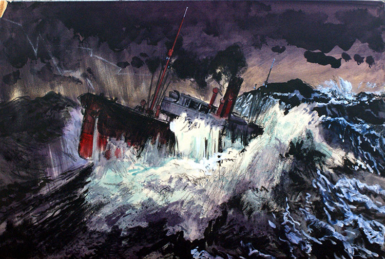 Sea Change - S. S. Langdale (Original) by Alexander Oliphant at The Illustration Art Gallery