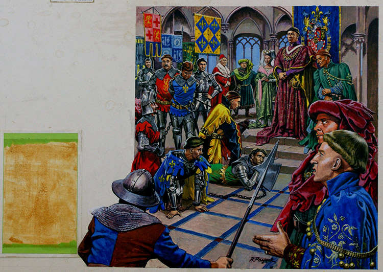 Dynasties of Destiny: The Men Who Ruled Burgundy (Original) (Signed) by Roger Payne at The Illustration Art Gallery