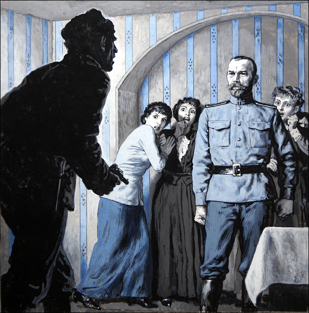 End of an Era - Death of the Czar (Original) art by Ken Petts Art at The Illustration Art Gallery