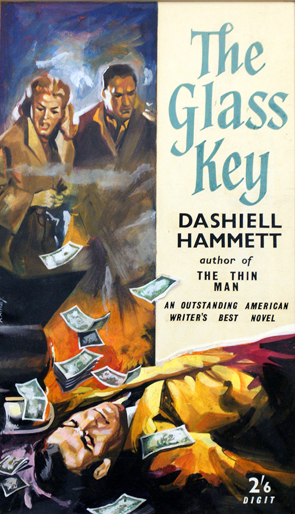 The Glass Key (Original) (Signed) art by Dan Rainey Art at The Illustration Art Gallery