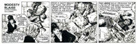 Modesty Blaise daily strip #9424 - The God Amun (Original) (Signed)
