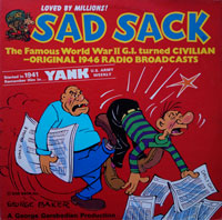 Sad Sack- Original 1946 Radio Broadcasts (vinyl record)