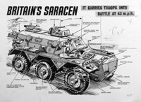 Saracen Armoured Personnel Carrier (Original)
