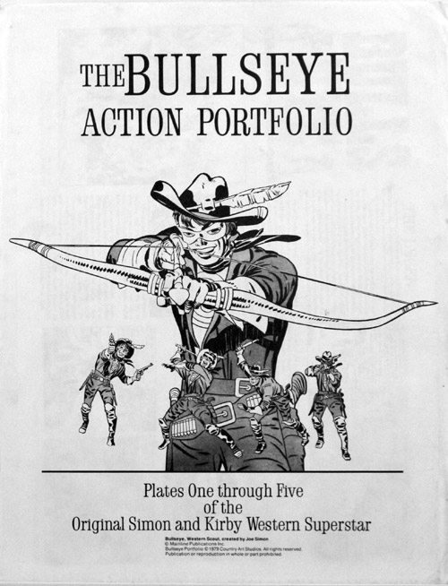 Bullseye Action (Portfolio) (Prints) by Joe Simon at The Illustration Art Gallery