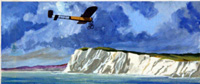 Louis Bleriot Crossing the English Channel (Original)