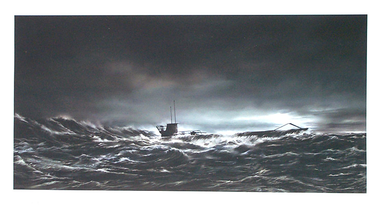 Surface Run (Limited Edition Print) (Signed) by Simon Thorpe at The Illustration Art Gallery