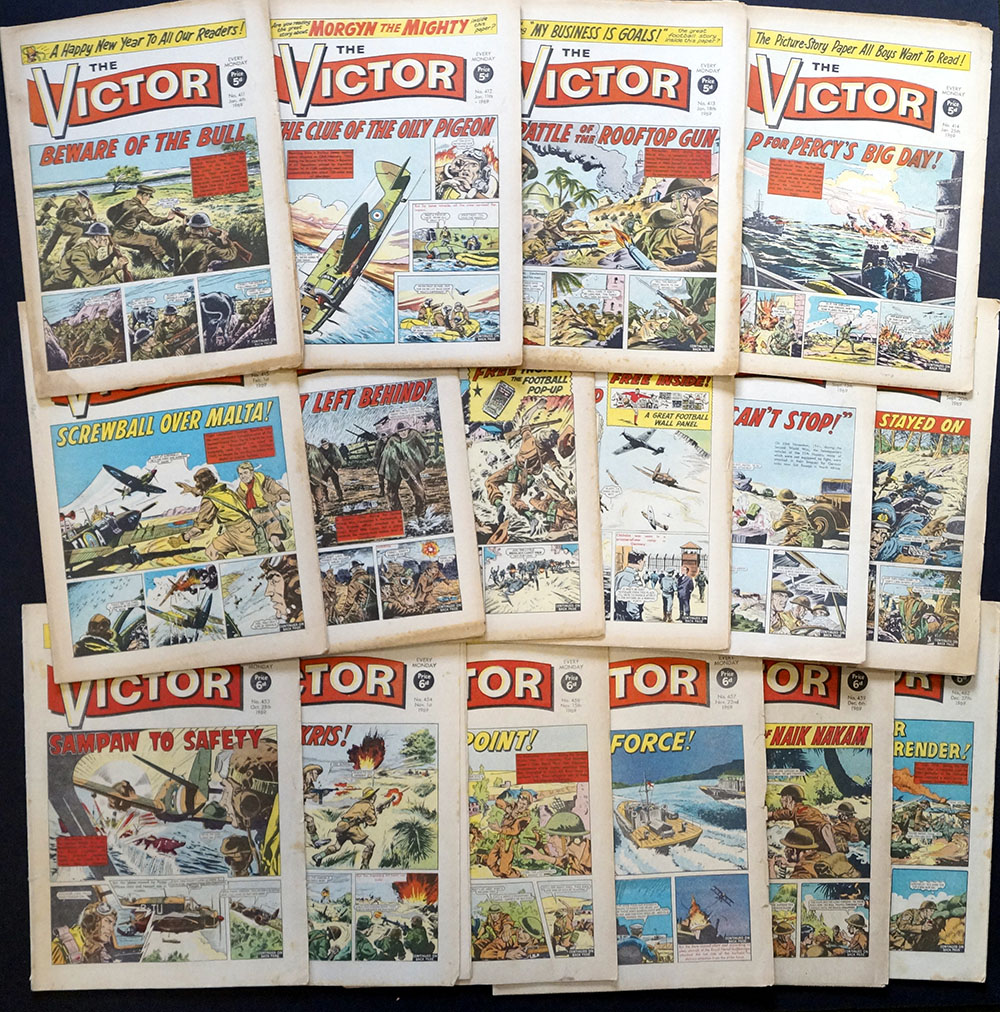 The Victor: 1969 (16 issues) at The Book Palace