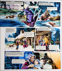 Trigan Empire: Mercy Mission (10 April 1982) (TWO pages) (Originals)