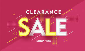 STOCK CLEARANCE SALE!!!